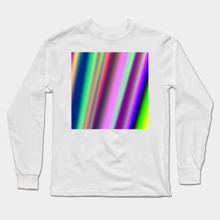 blue green white abstract texture background pattern Long Sleeve T-Shirt